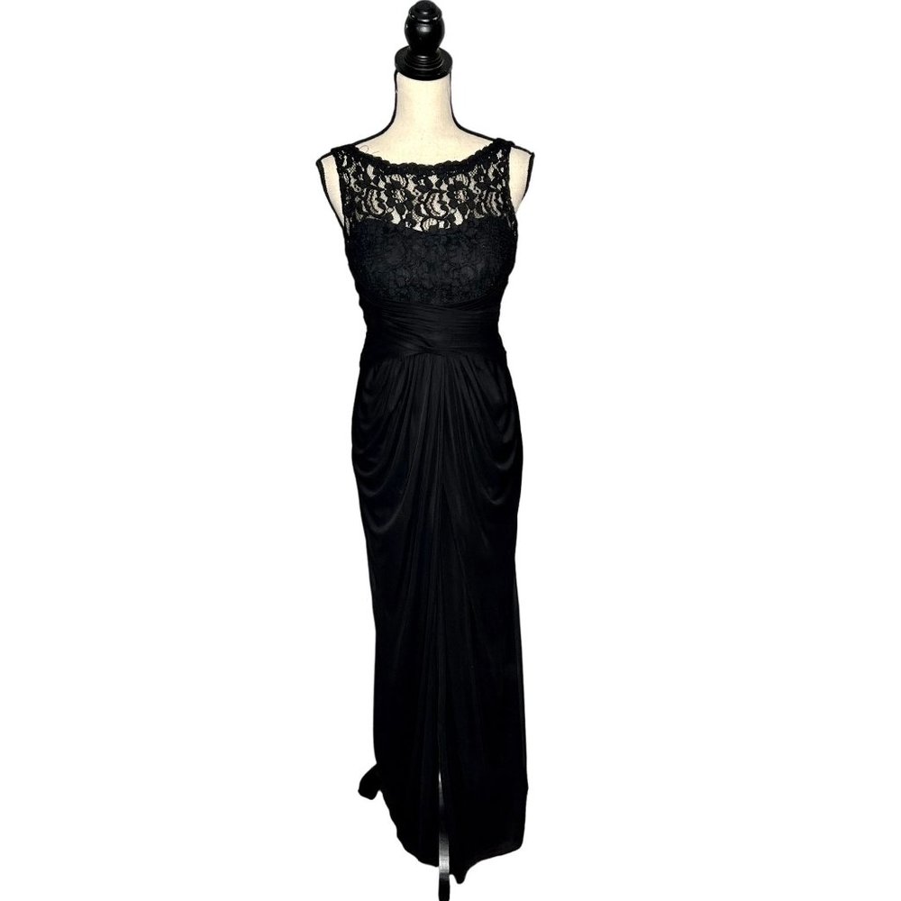 Davids Bridal Black Lace Dress Women's Size 10